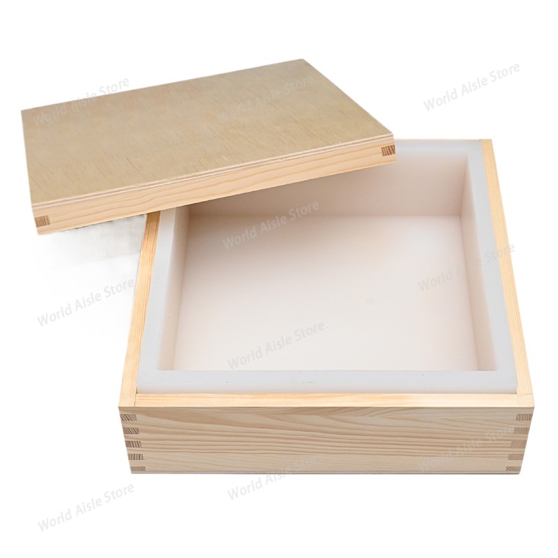 Soap Making Process - Food-Grade Silicone Soap Mold Square Toast