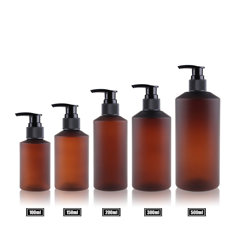 Soap Making Dish - PET Oblique Shoulder Frosted Plastic Bottle