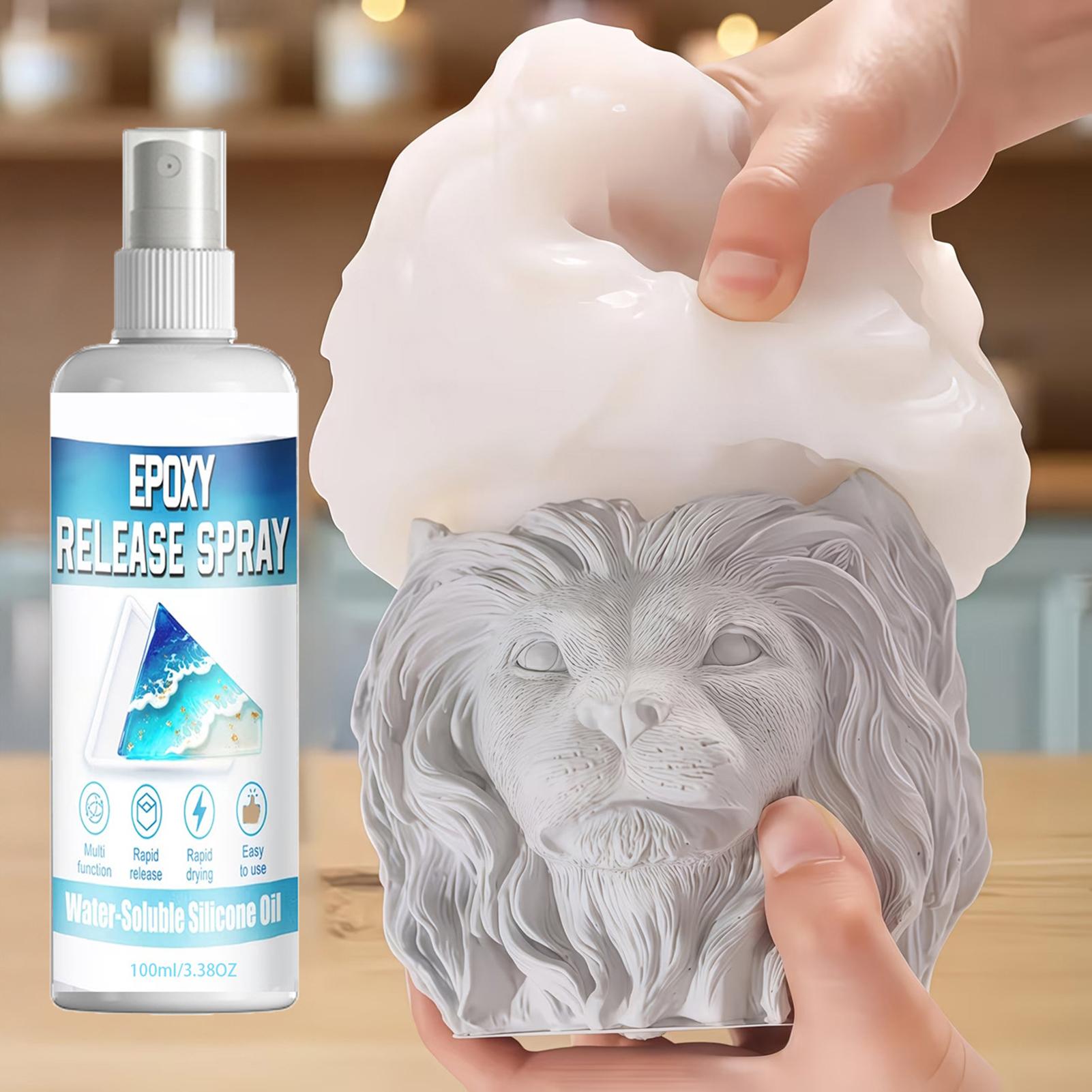 Natural Making Soap - 100ml Silicone Release Spray Epoxy Release