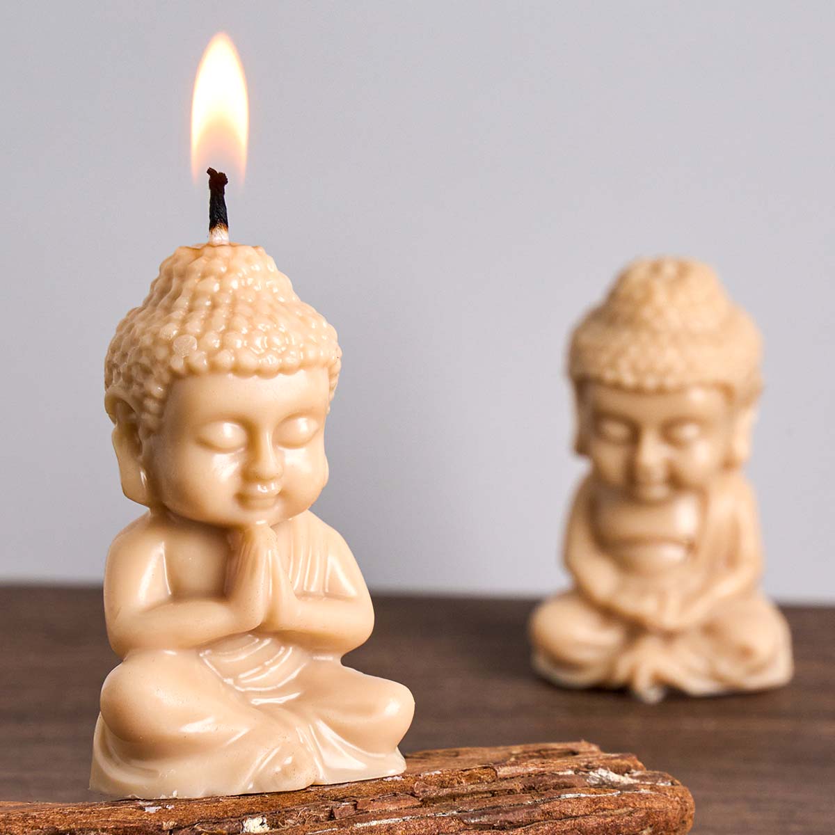 Soap Making Process - 3D Buddha Silicone Candle Mold DIY