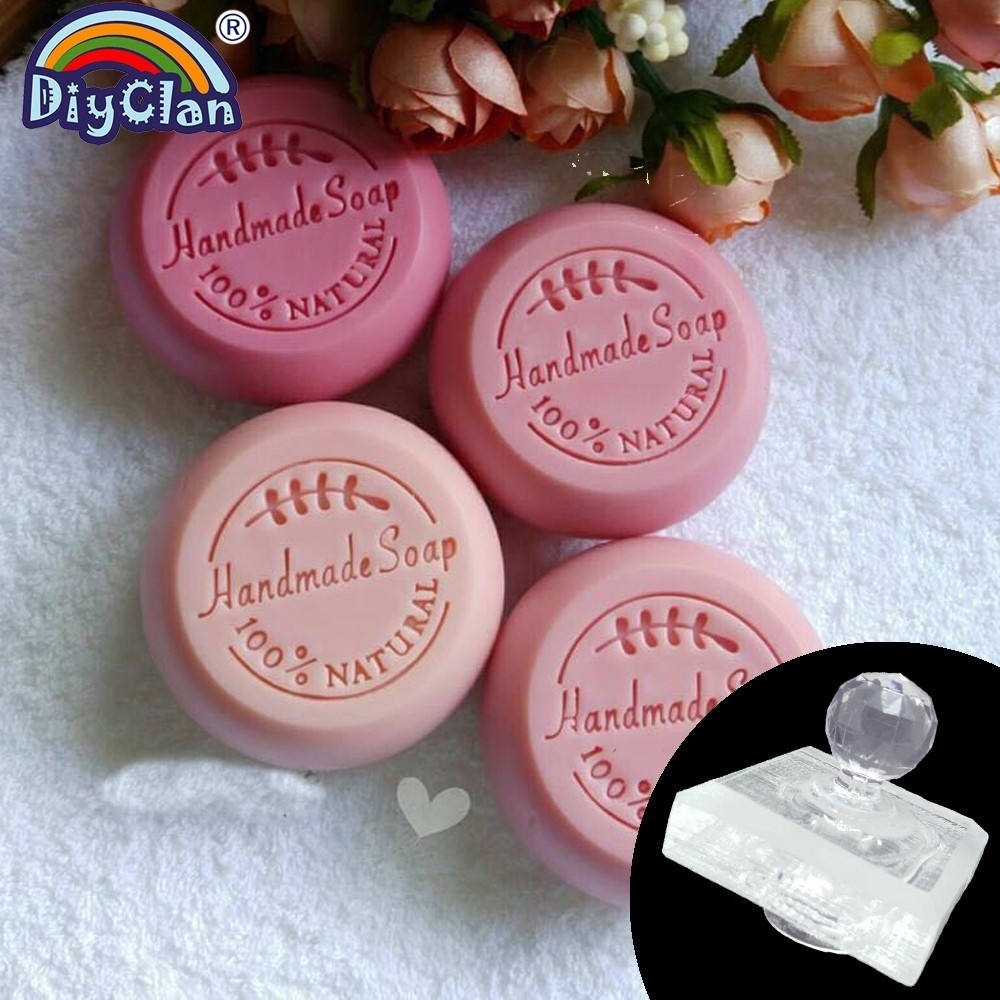 Soap Making Websites - 100% Natrual Handmade Soap Stamp Transparent