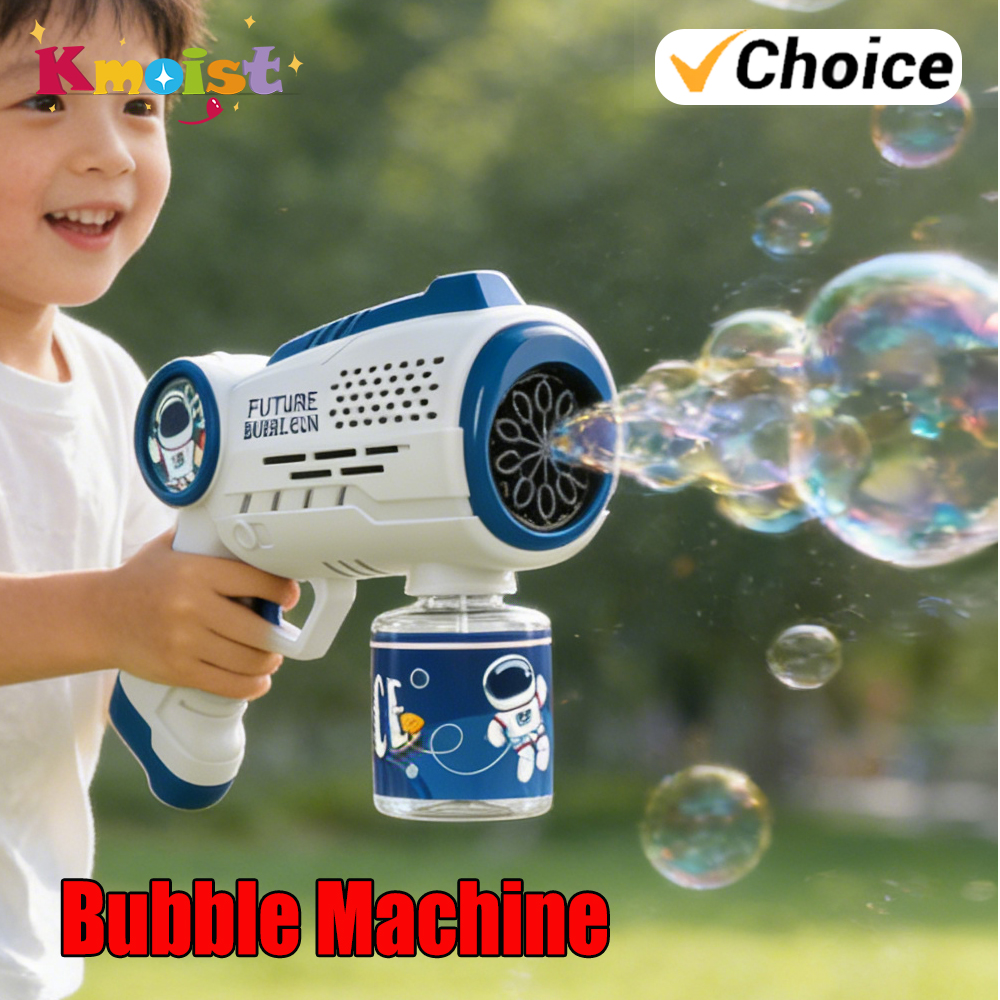 Soap Making Game - Automatic Bubbles Gun Astronaut Electric Soap