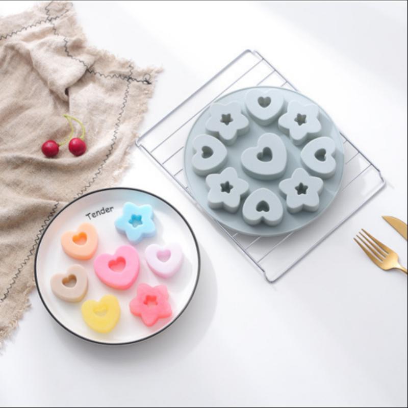 Soap Making Websites - New Multicavity Heart Little Star Biscuit