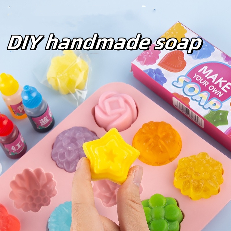 Soap Making Gifts - DIY Handmade Soap Crystal Soap Plant