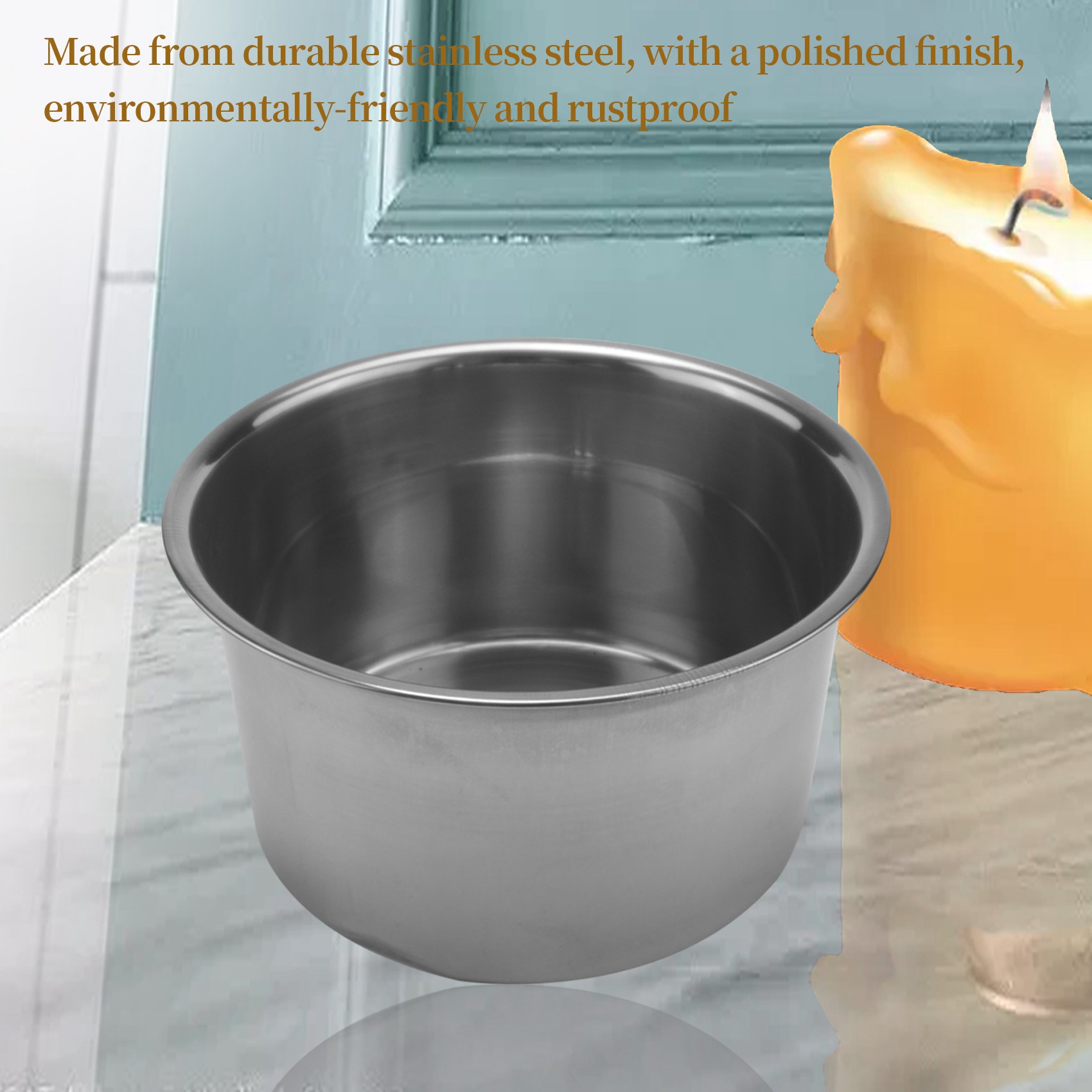 Soap Making Double Boiler - AEE4-4 Set Stainless Steel Double Boiler