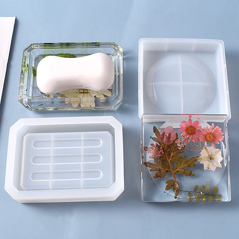 Soap Making Dish - Handmade Soap Holder Storage Box Mold