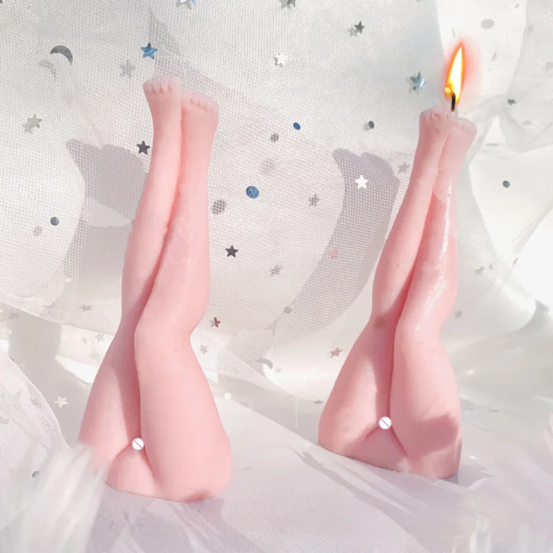 Soap Making Gifts - DIY Woman 3D Sexy Legs Candle