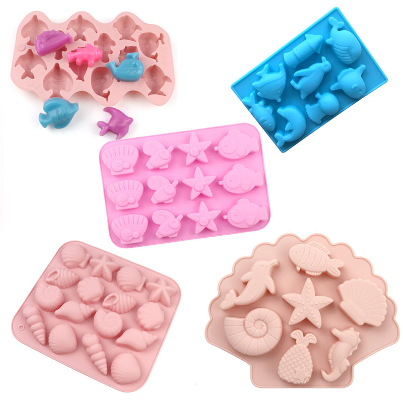 Soap Making Websites - Marine Theme Silicone Mold Ocean Animal