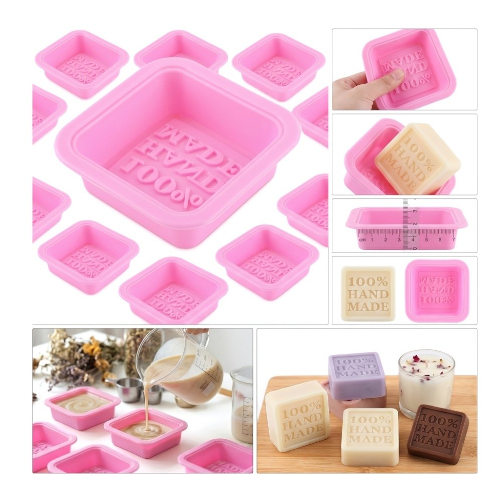 Soap Making Process - 25PCS Silicone Silicone Soap Mold Non