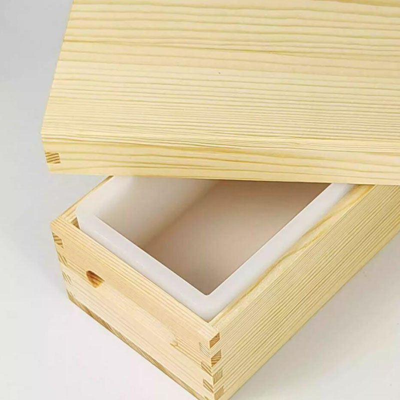 Soap Making Process - Natural Wood Frame Soap Mold, 1300G