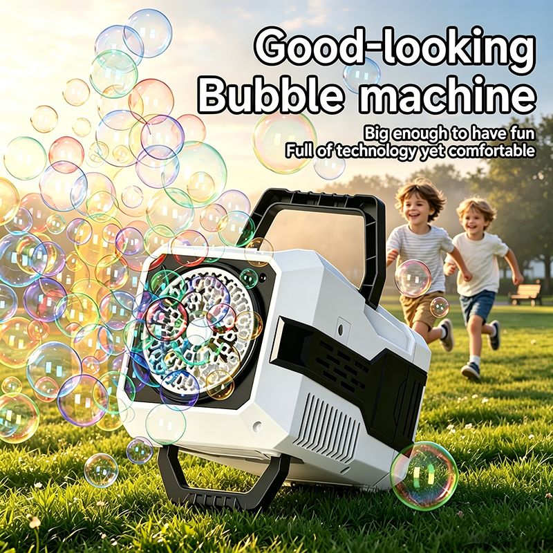 Soap Making Game - 40Hole Electric Bubble Machine Portable Soap