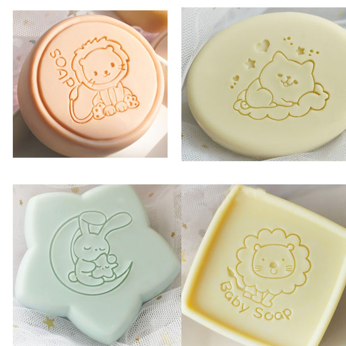 Soap Making Websites - Lovely Handmade Clear Stamps, Animal Seal,
