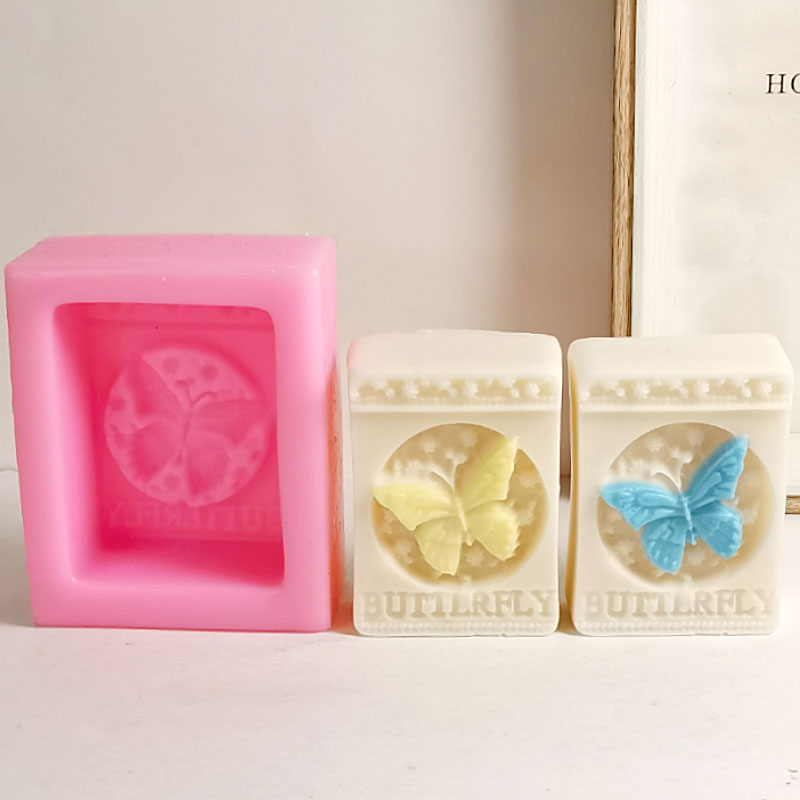 Soap Making Gifts - DIY Butterfly Handmade Soap Silicone Mold