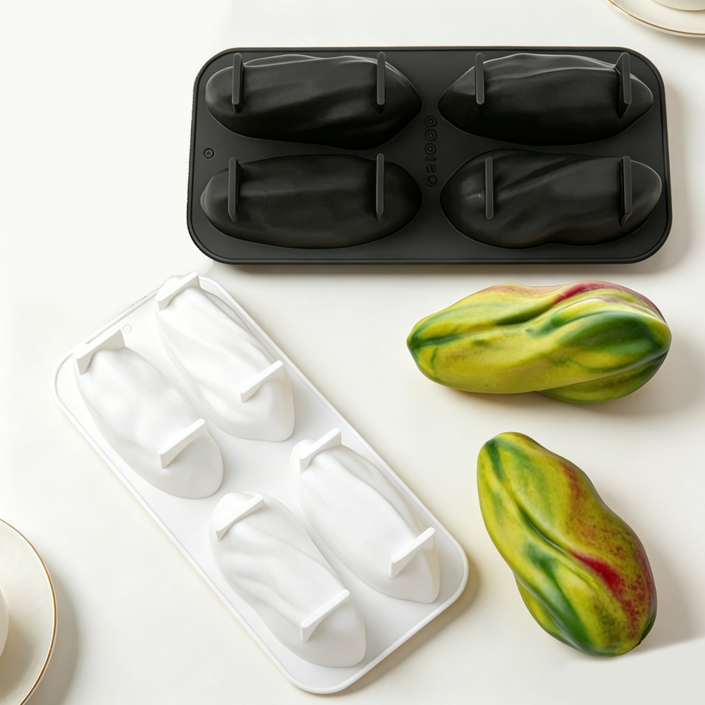 Natural Making Soap - 4 or 9-Cell Pistachio Design Silicone