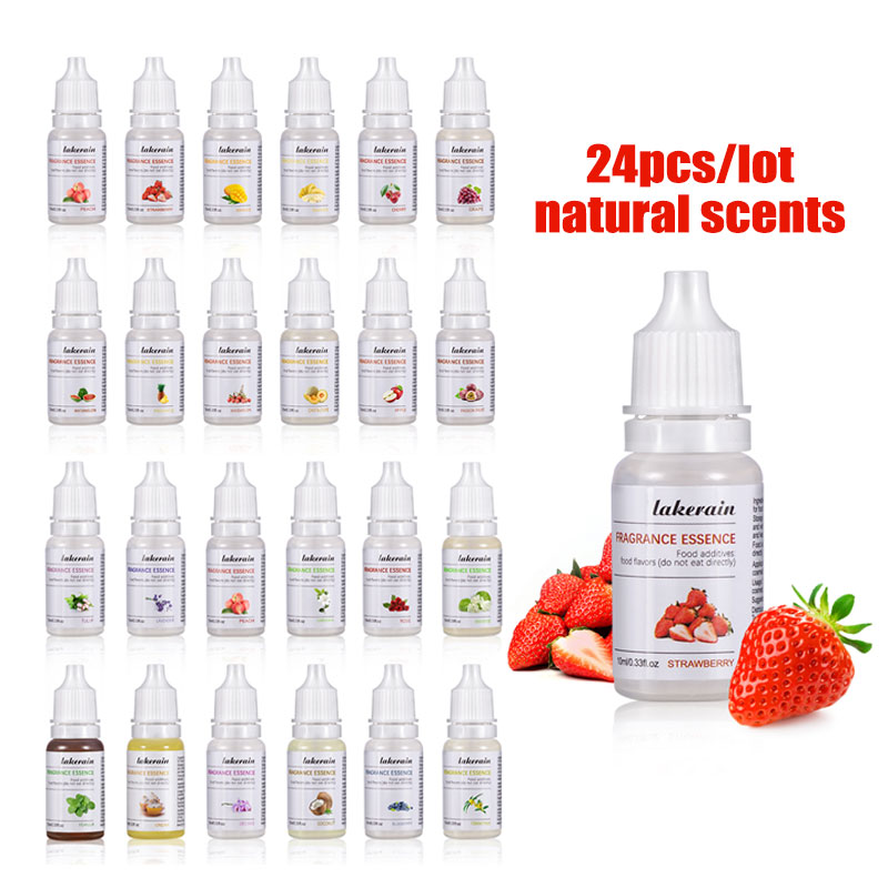 Soap Making Using Soap Base - 24Pcs Scents Natural Flavoring Oil Long