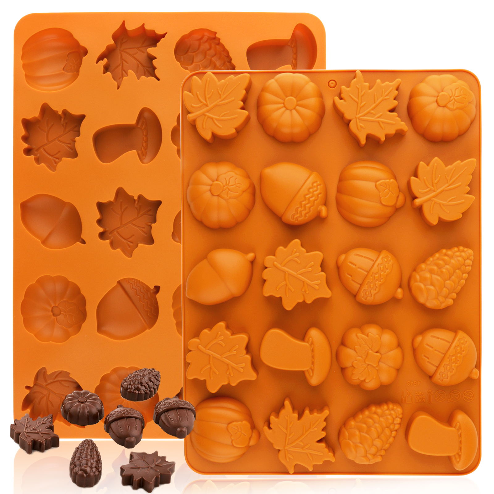 Natural Making Soap - Harvest Silicone Baking Mold with Various