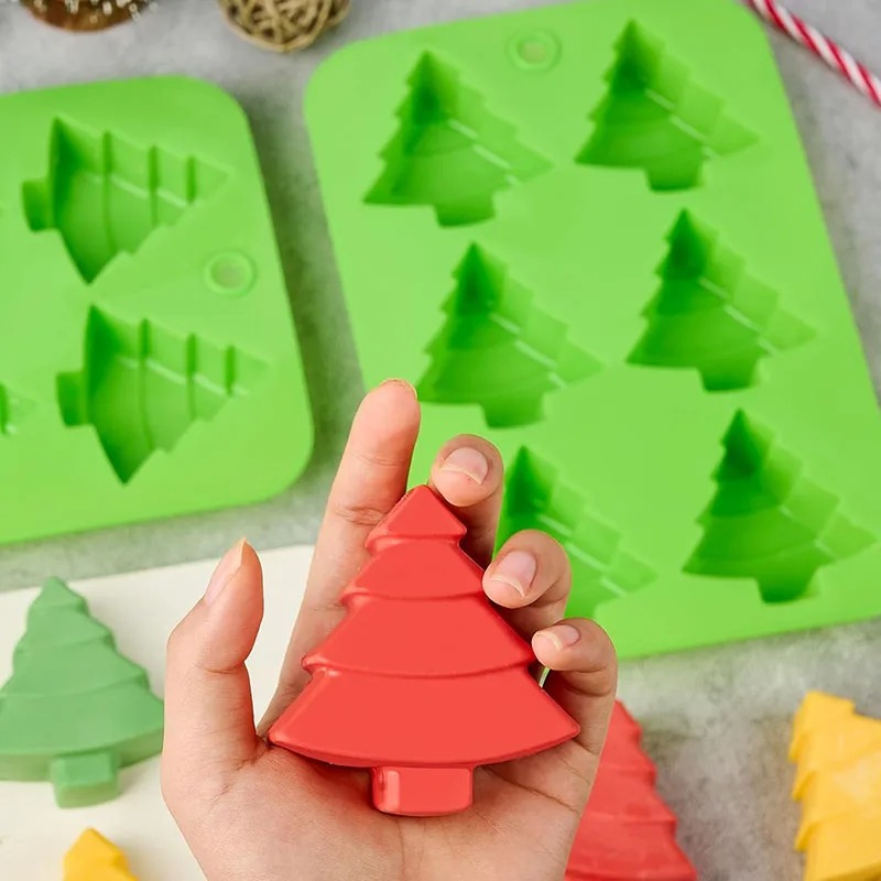 Soap Making Websites - Christmas Tree Silicone Molds For Soap