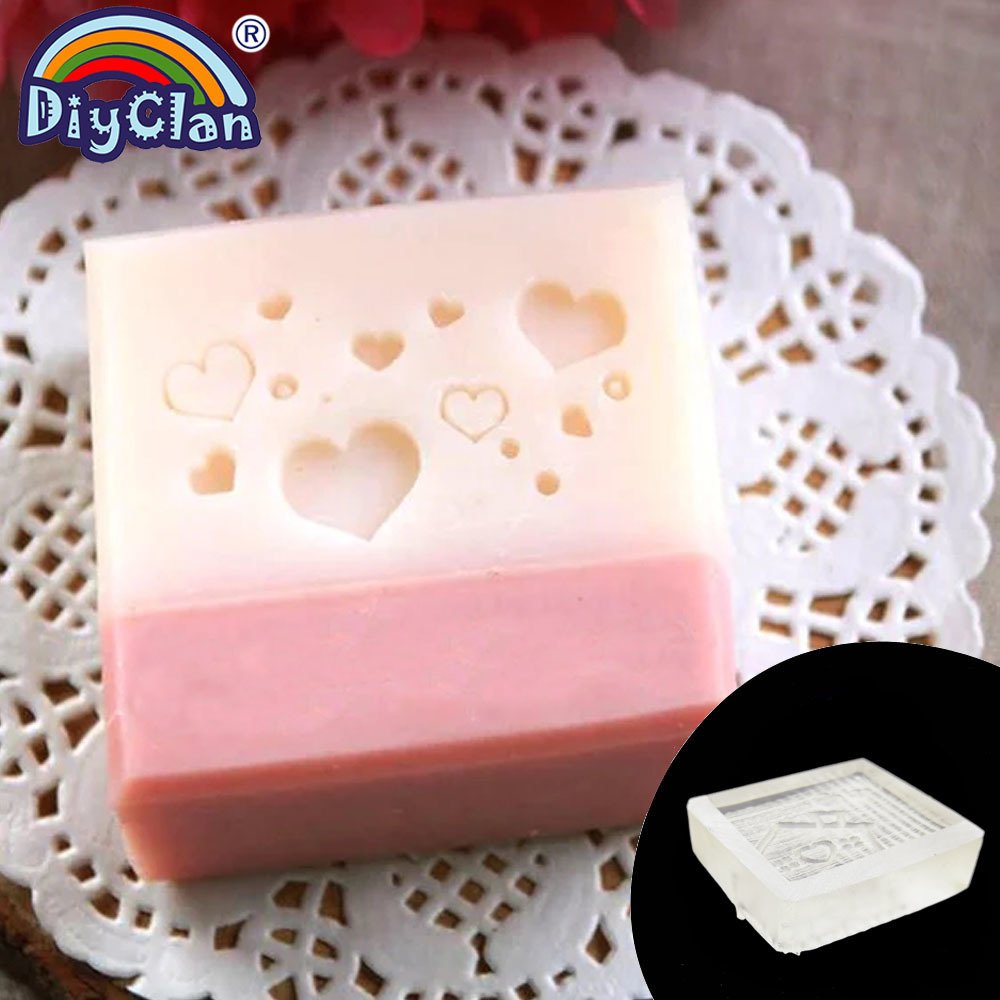 Heart Shape Handmade Soap Stam - Soap Making Websites ulasan dan harga