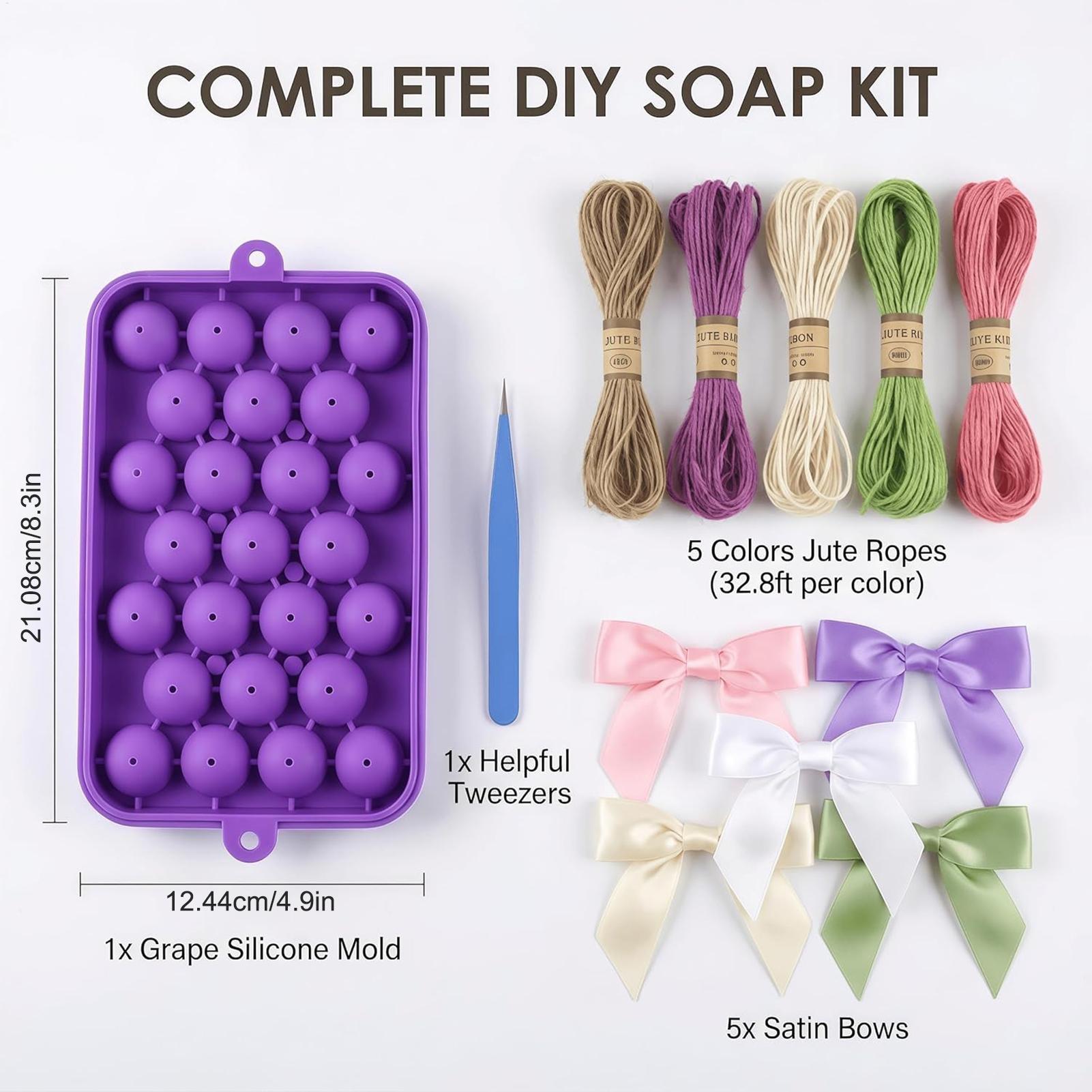 DIY Soap Making Kit Grape Soap - Soap Making In Home ulasan dan harga