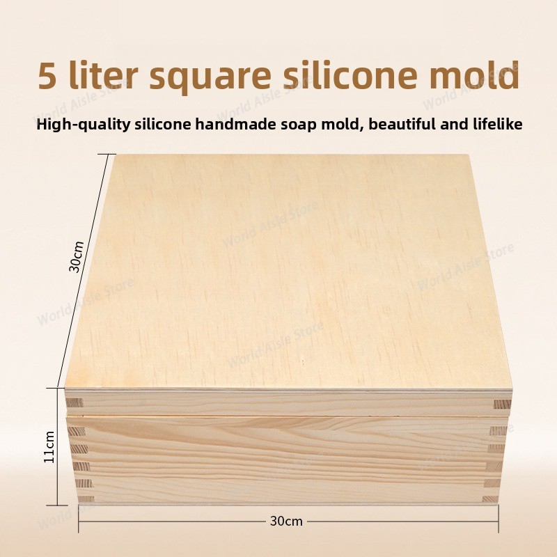 Food-Grade Silicone Soap Mold  - Soap Making Process ulasan dan harga