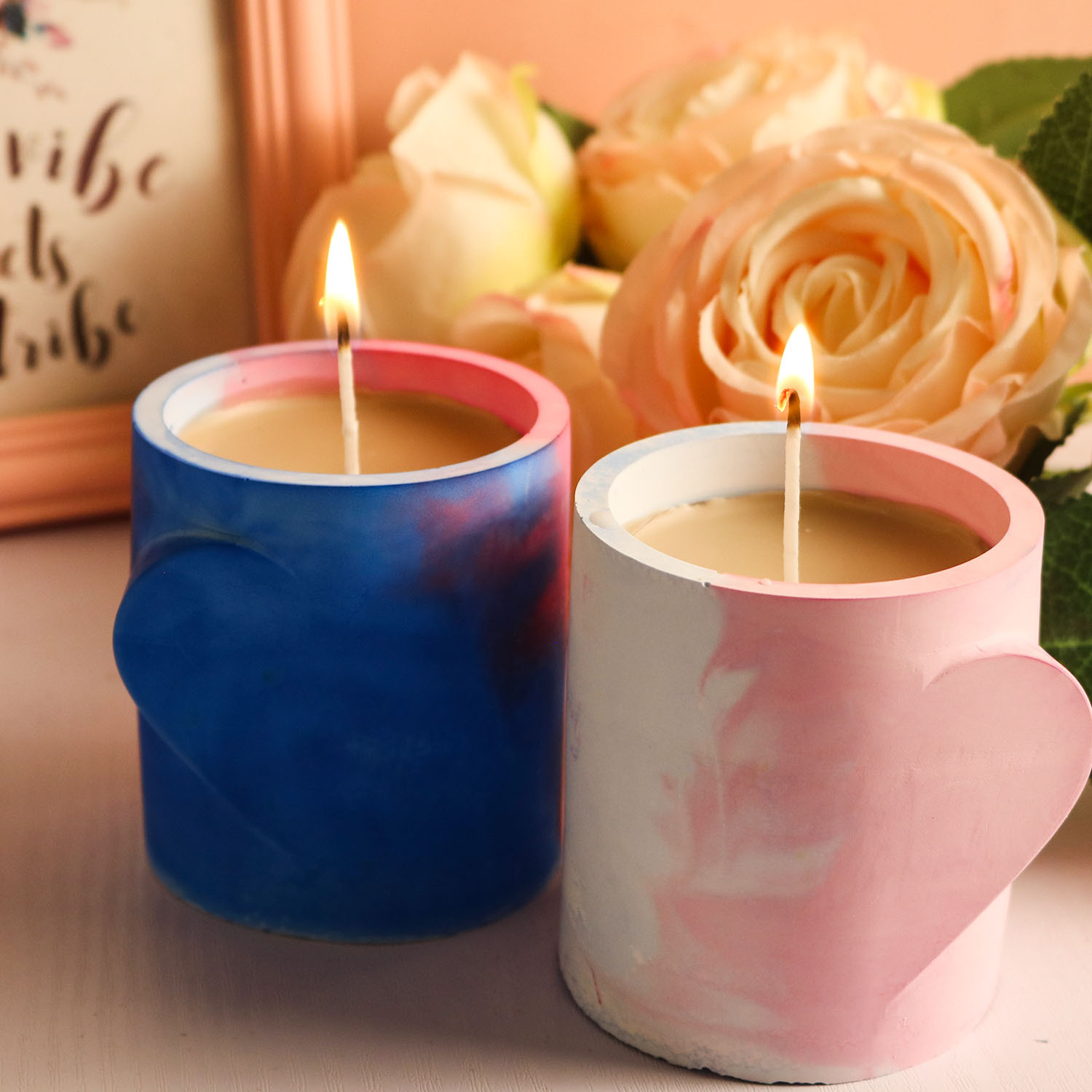 Love Candle Cup Scented Candle - Soap Making In Home ulasan dan harga
