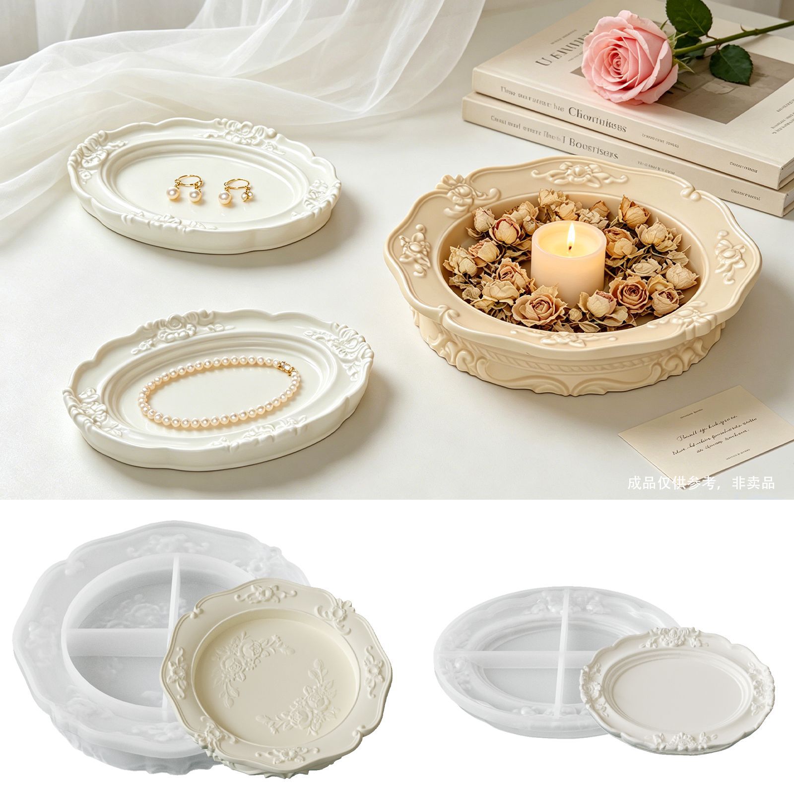 Elegant Vintage Baroque Lace S - Natural Making Soap ulasan dan harga