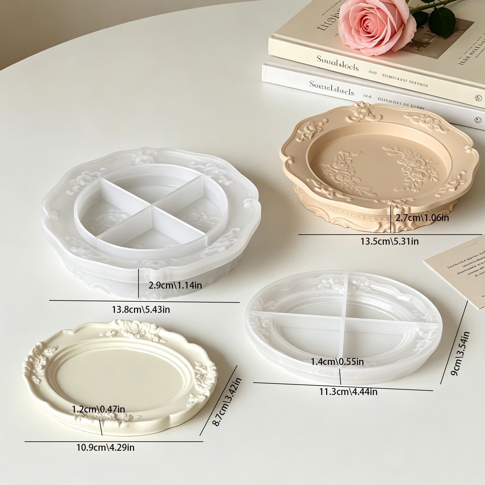 Elegant Vintage Baroque Lace S - Natural Making Soap ulasan dan harga