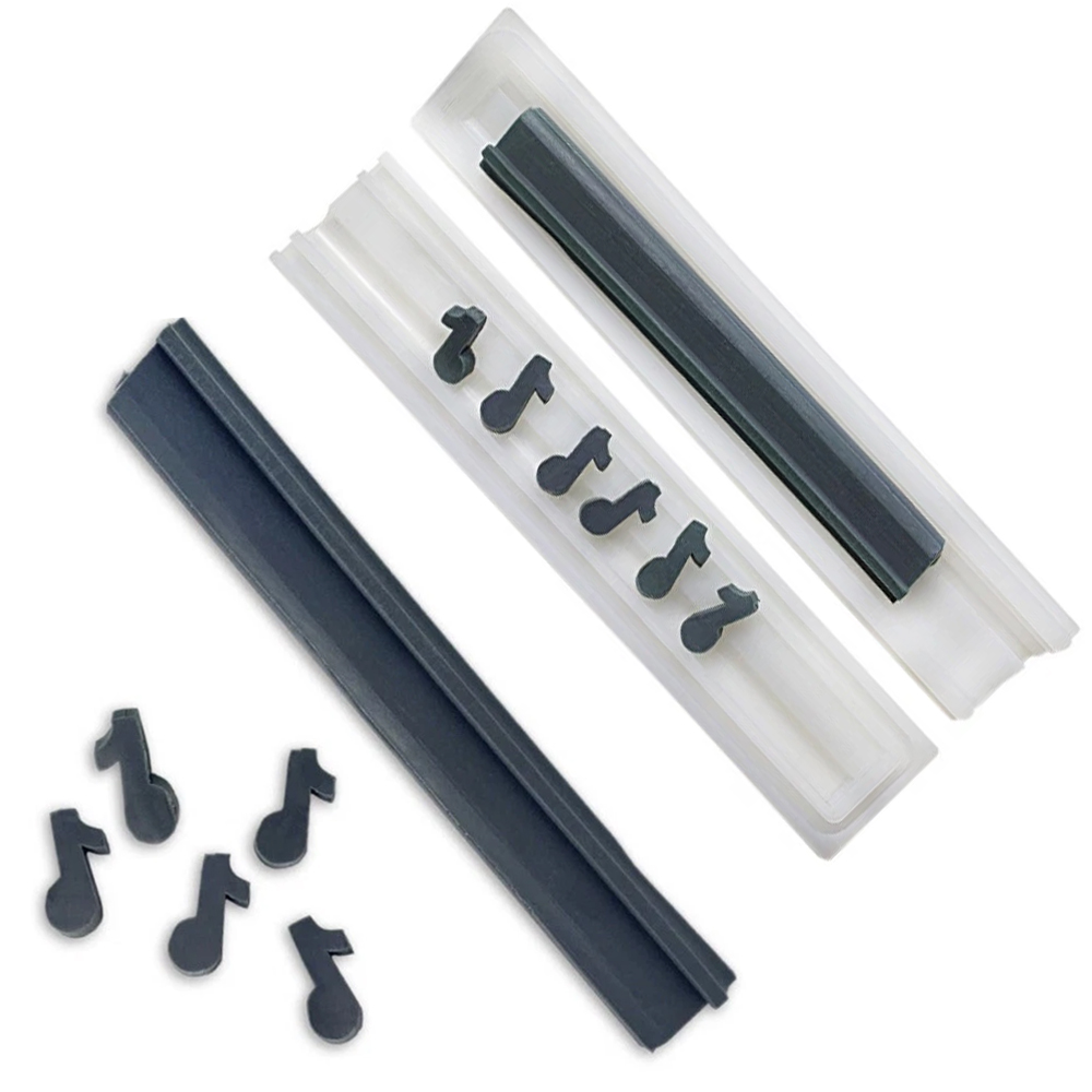 Guitar Violin Tube Soap Mold M - Soap Making Process ulasan dan harga
