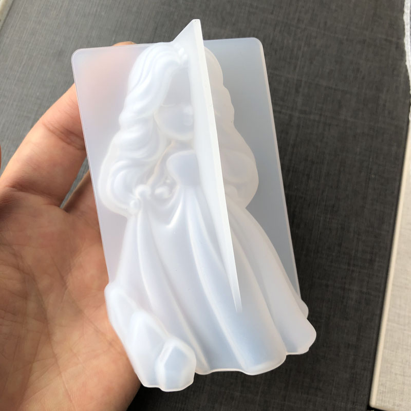 3D Cute Princess Silicone Cand - Natural Making Soap ulasan dan harga