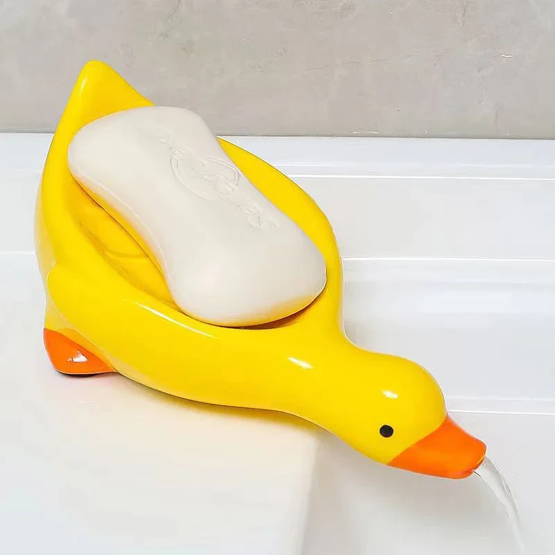 Duck Shape Soap Box Cartoon So - Soap Making Dish ulasan dan harga