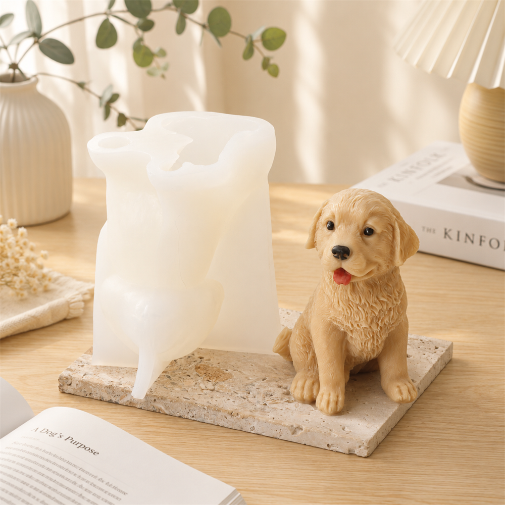 Golden Retriever Silicone Cand - Soap Making Gifts ulasan dan harga