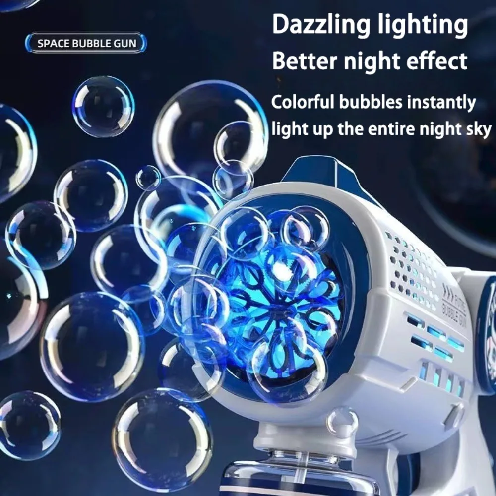 Automatic Bubbles Gun Astronau - Soap Making Game ulasan dan harga