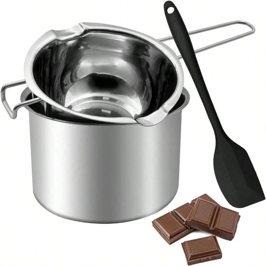 Double Boiler Pot Set Stainles - Soap Making Double Boiler ulasan dan harga