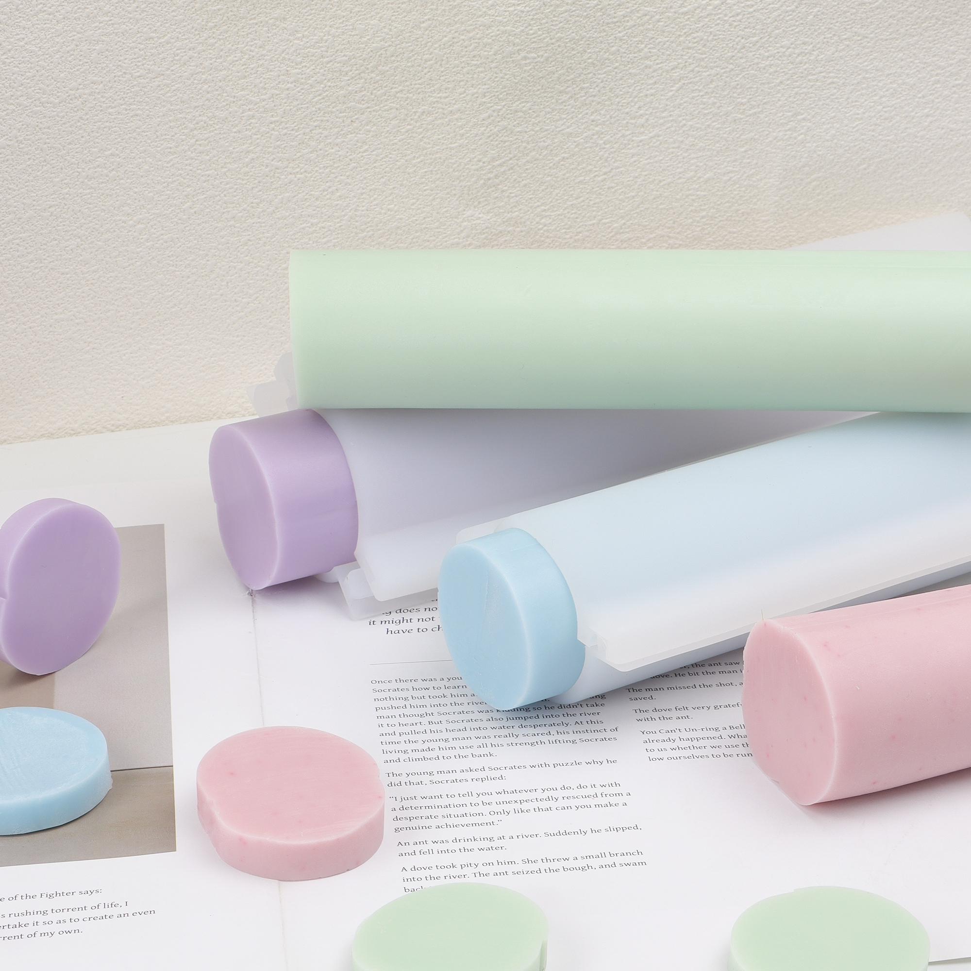 Long Heart Column Silicone Soa - Soap Making In Home ulasan dan harga