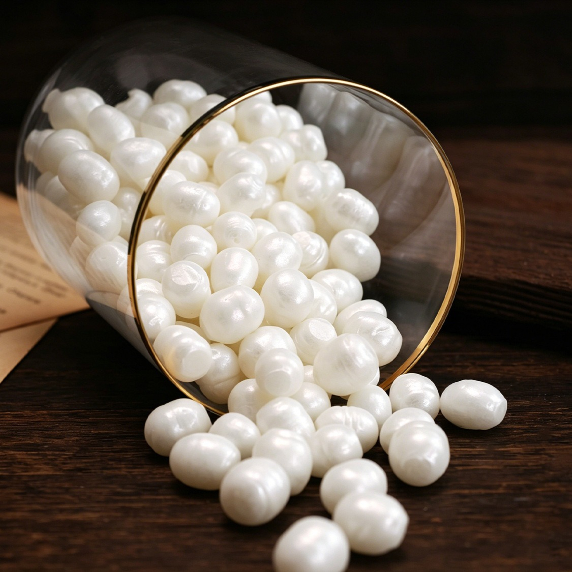 Healing Ocean Pearl Mirror Wax - Natural Making Soap ulasan dan harga