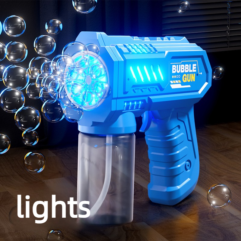 6 Holes Bubble Machine Electri - Soap Making Game ulasan dan harga
