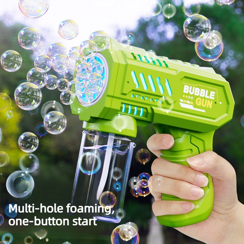 6 Holes Bubble Machine Electri - Soap Making Game ulasan dan harga
