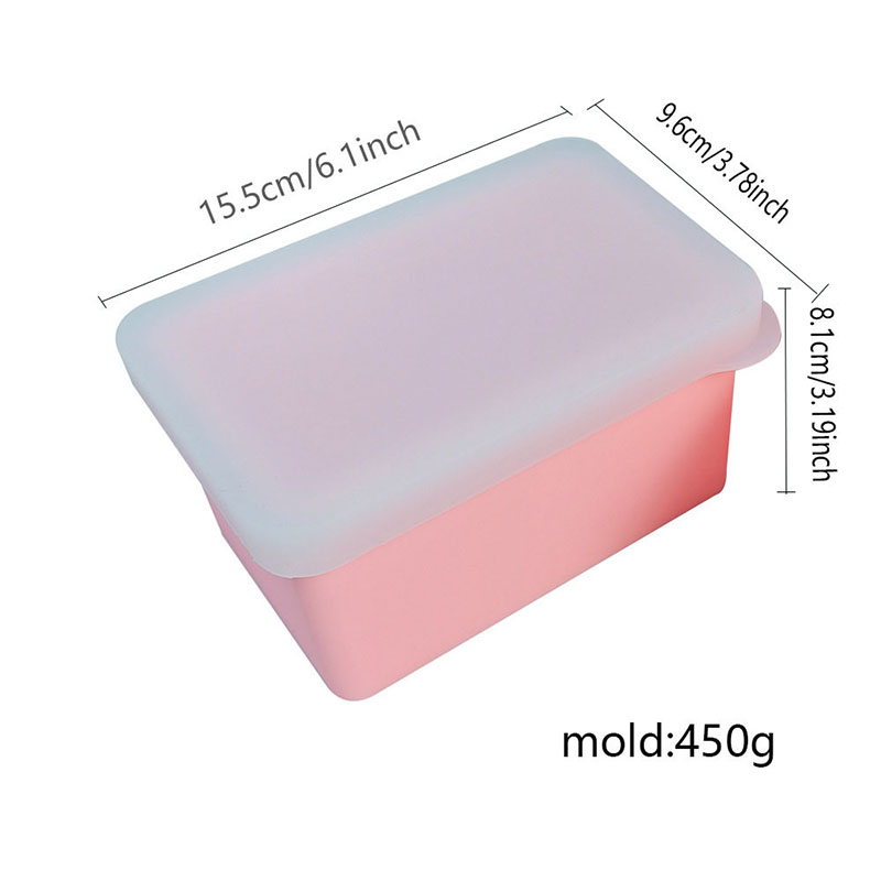 Silicone Loaf Mold with Lid, R - Soap Making Process ulasan dan harga