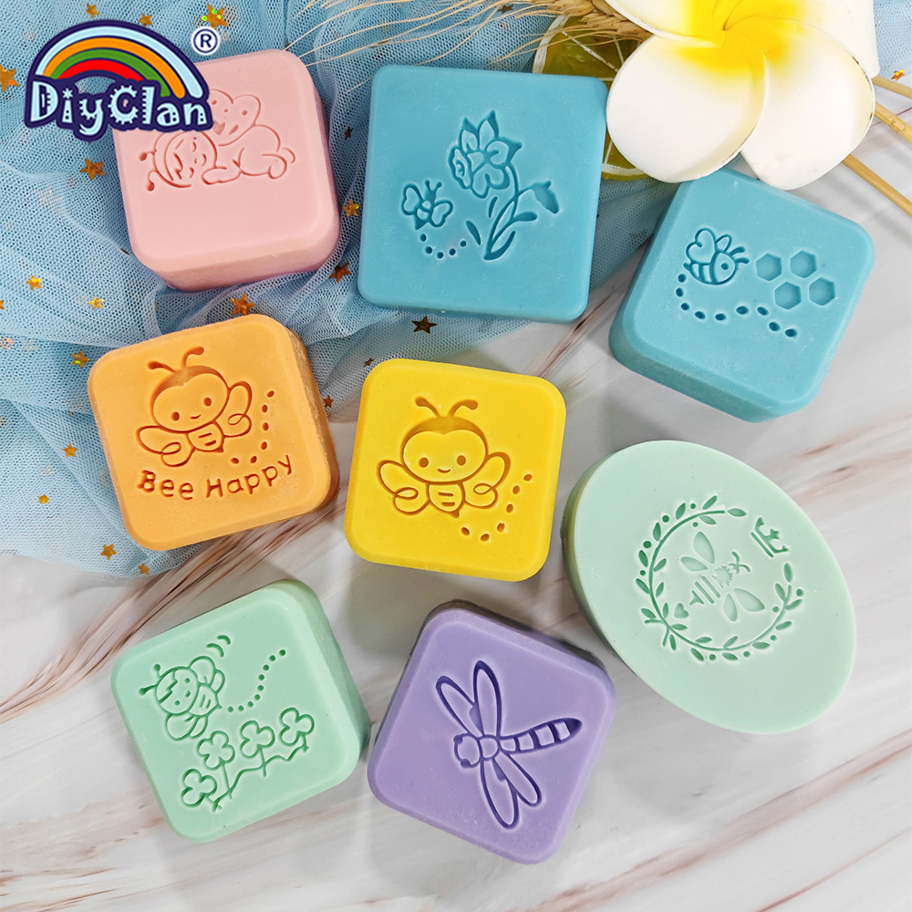 Bee Pattern Natural Handmade R - Soap Making Websites ulasan dan harga