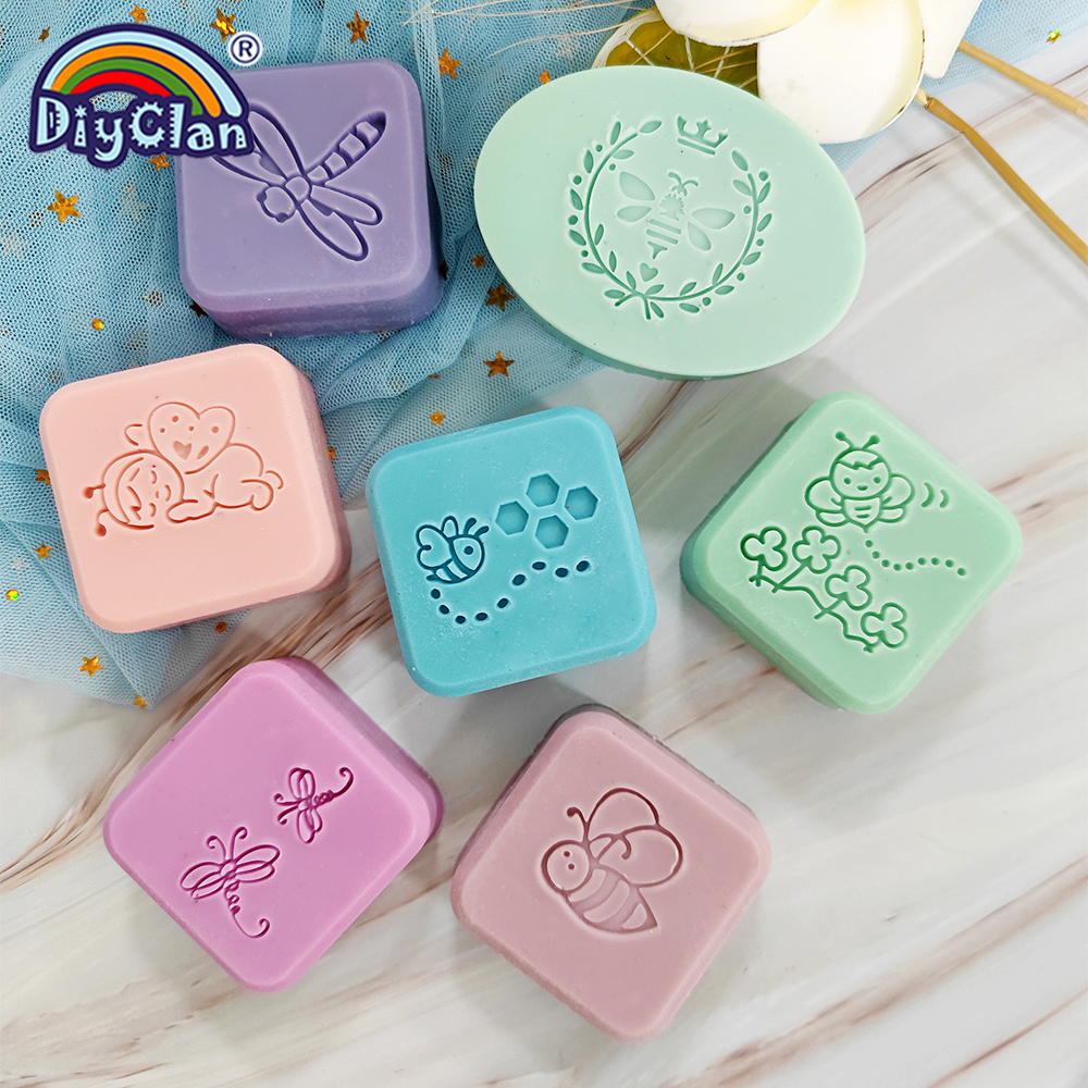 Bee Pattern Natural Handmade R - Soap Making Websites ulasan dan harga
