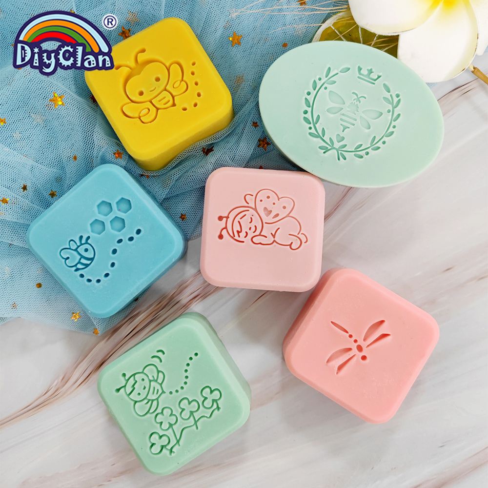 Bee Pattern Natural Handmade R - Soap Making Websites ulasan dan harga