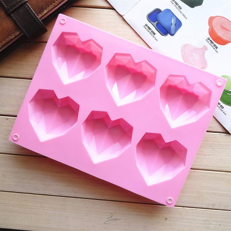 FAIS DU 3D Diamond Heart Silic - Soap Making Websites ulasan dan harga