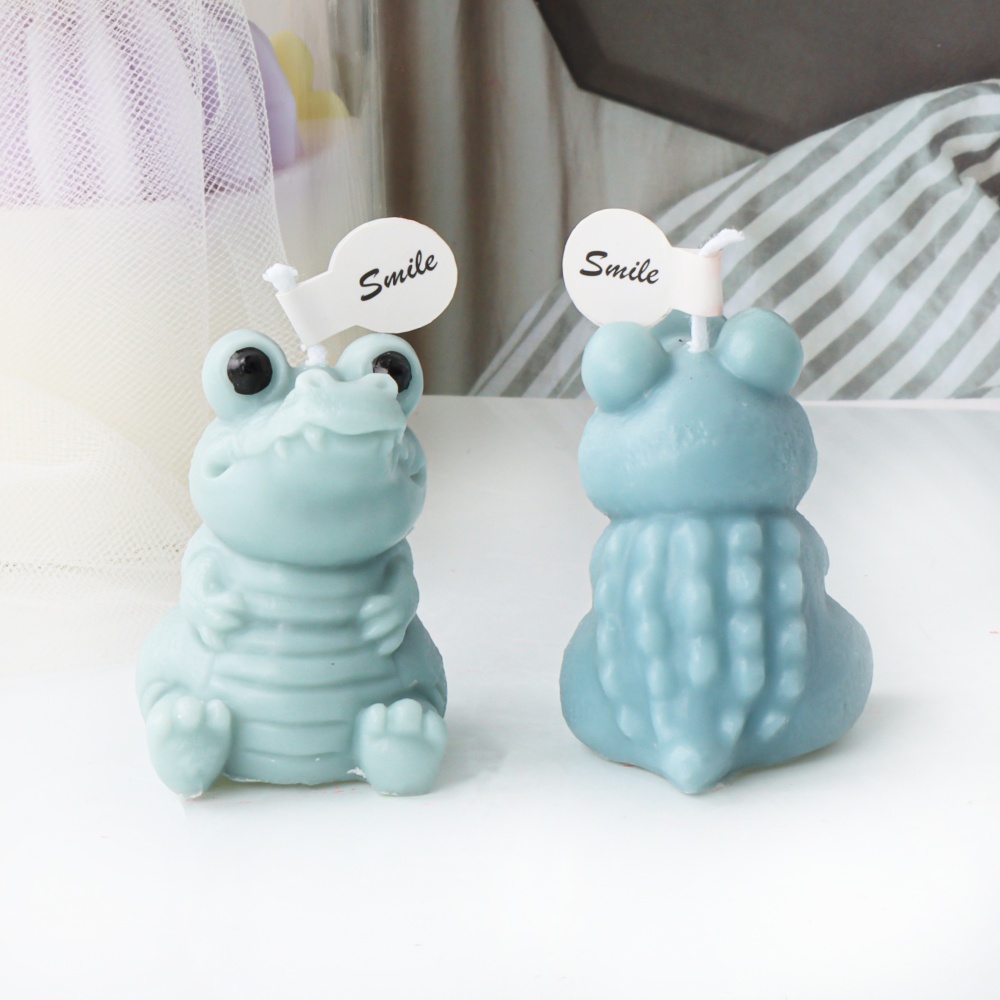 3D Cute Crocodile Candle Silic - Soap Making Gifts ulasan dan harga
