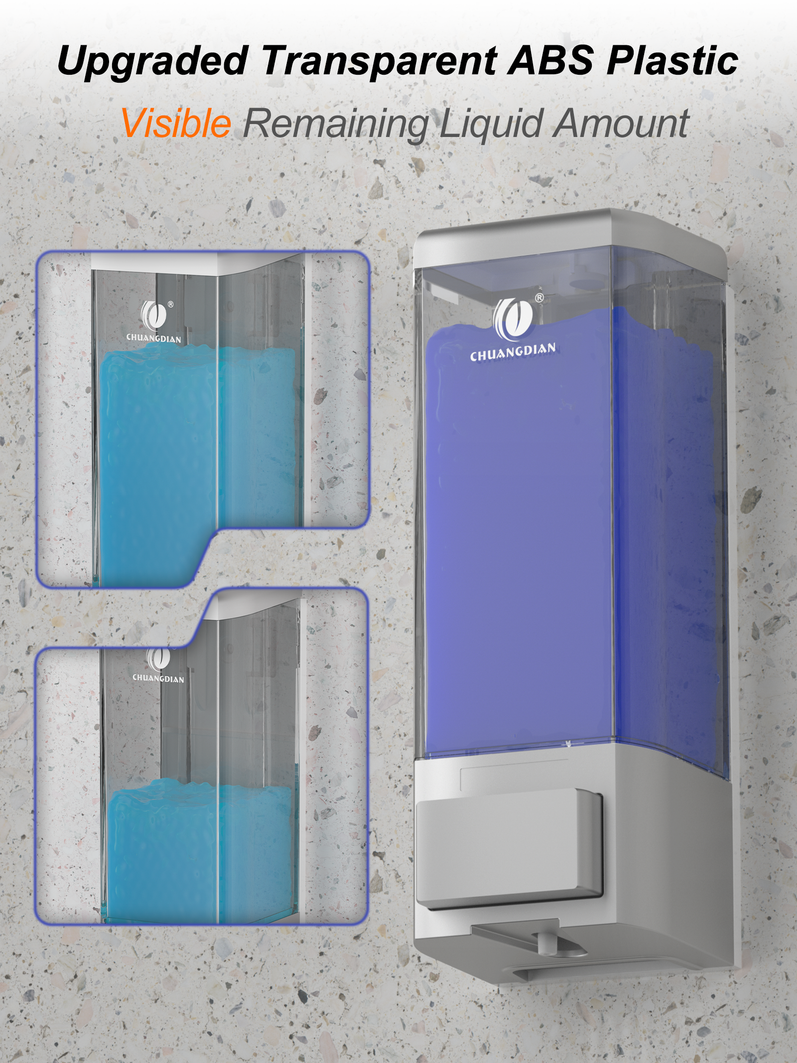 Soap Liquid Dispenser 500ML Sh - Soap Making Dish ulasan dan harga