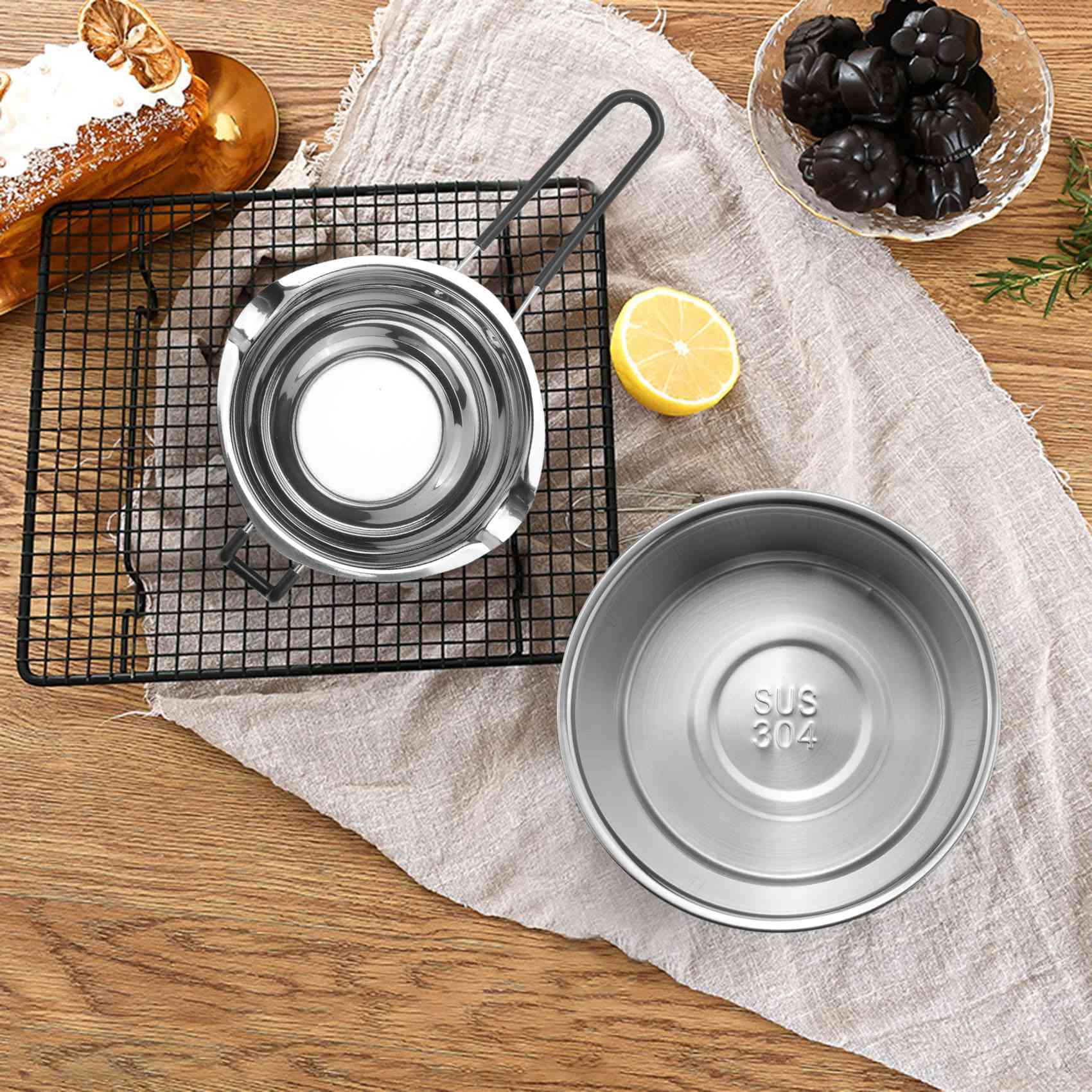 J1UL1N 2 Pack Double Boiler Po - Soap Making Double Boiler ulasan dan harga