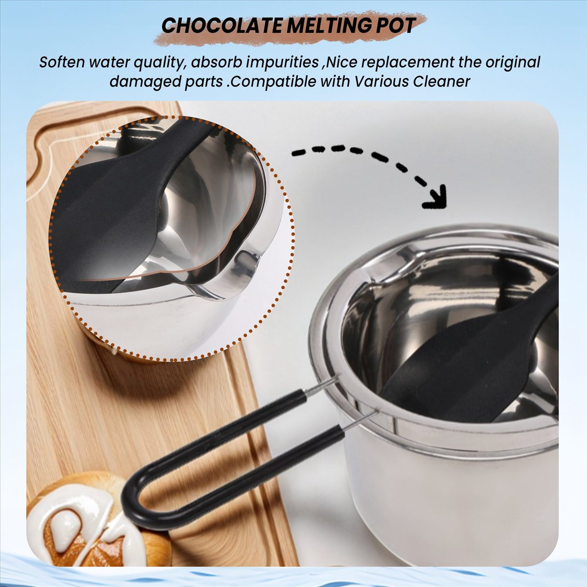 Double Boiler Pot Set Stainles - Soap Making Double Boiler ulasan dan harga