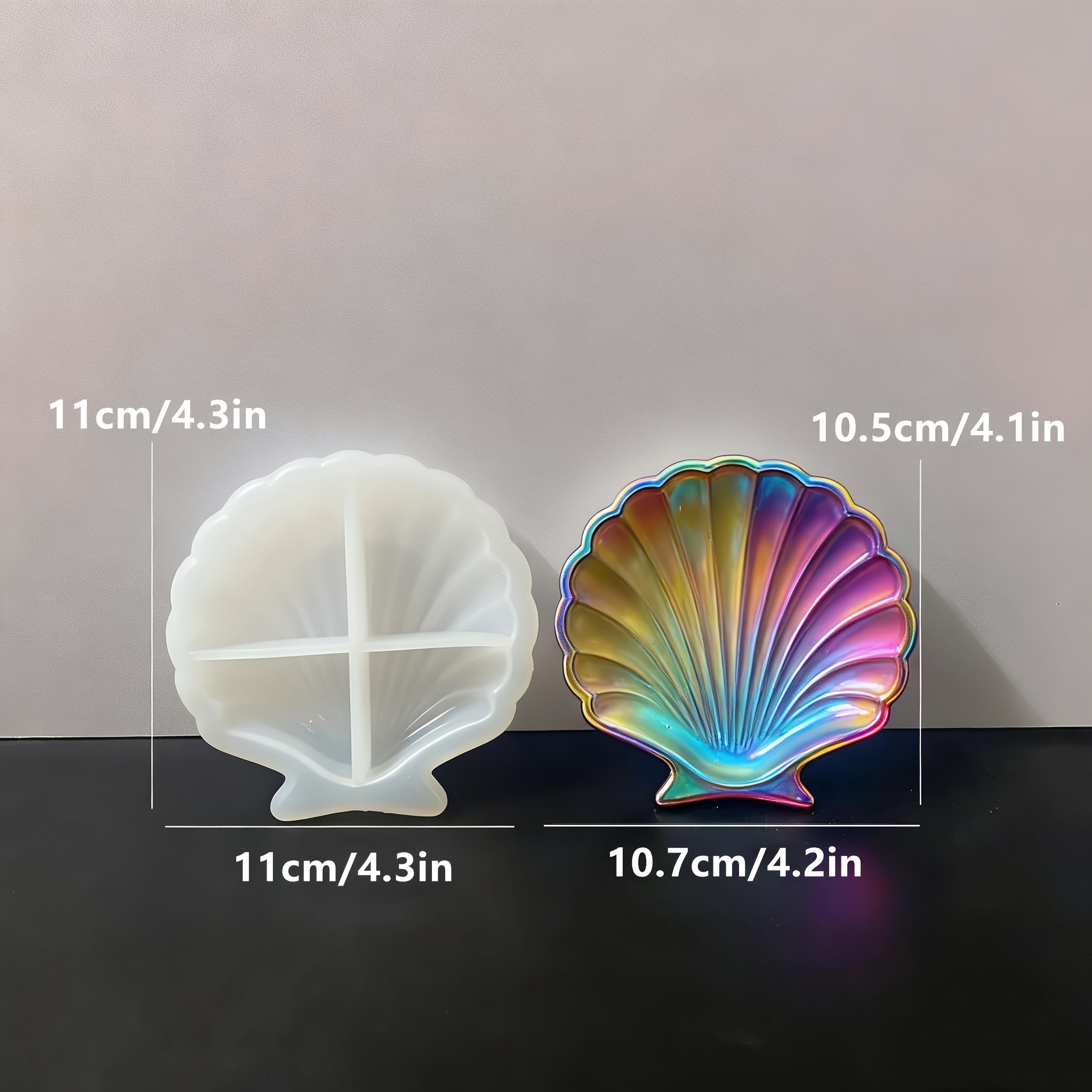 1 piece of silicone shell resi - Natural Making Soap ulasan dan harga