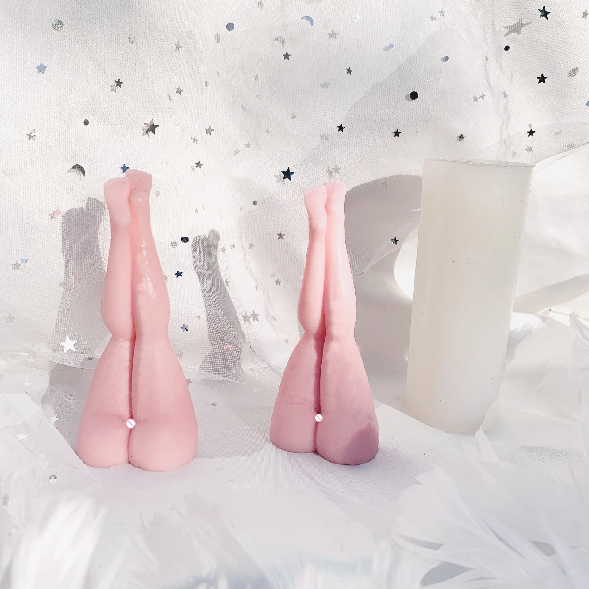 DIY Woman 3D Sexy Legs Candle  - Soap Making Gifts ulasan dan harga