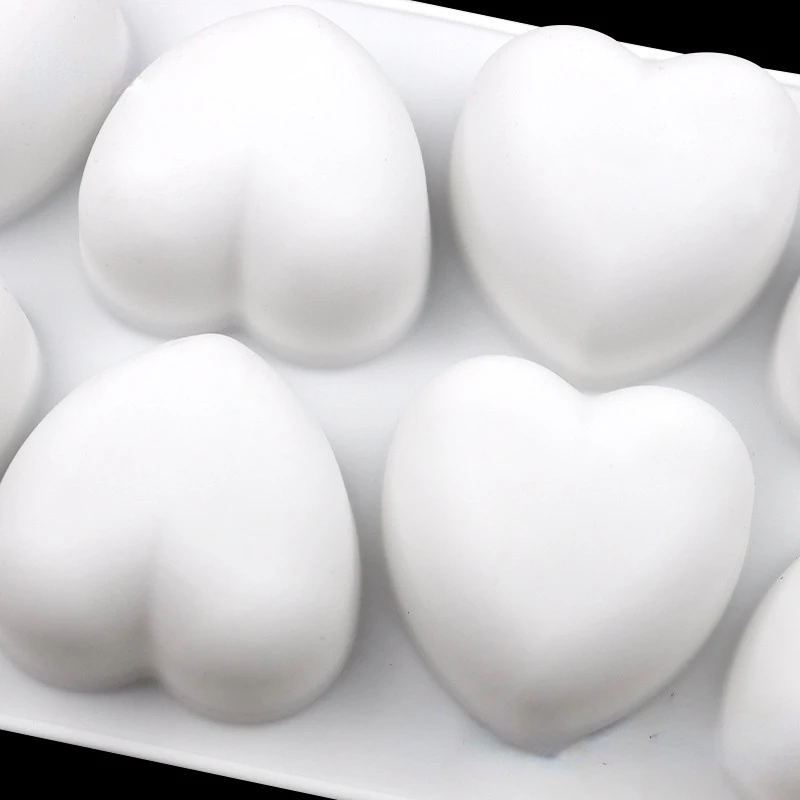 Love Heart Silicone Soap Mold  - Natural Making Soap ulasan dan harga