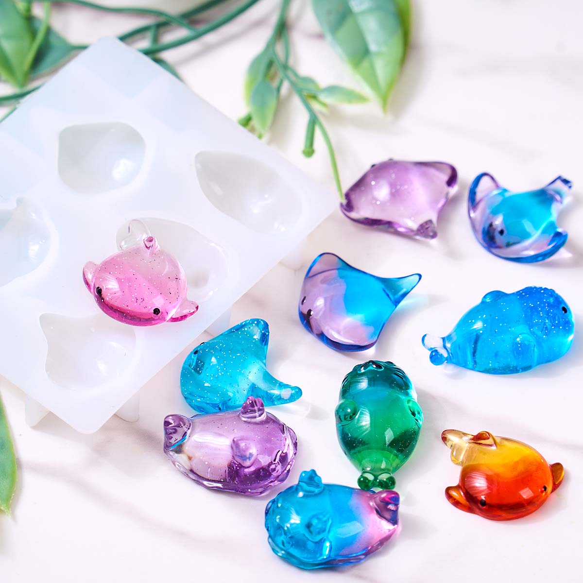 3D Healing Kawaii Manta Ray Wh - Natural Making Soap ulasan dan harga